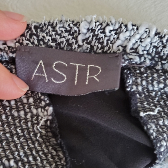 ASTR The Label Mix Media Side Zipper Sweater - Picture 5 of 7